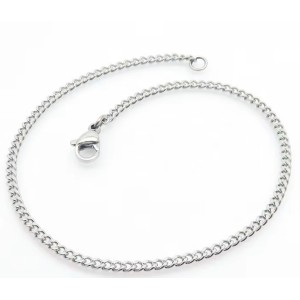 Ανδρική  αλυσίδα jooliete  ALST191 από ατσάλι 3mm 20cm