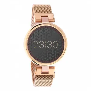 Ρολόι OOZOO Smartwatch Q00410 με ψηφιακό καντράν και μπρασελέ.