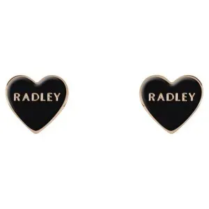 Γυναικεία σκουλαρίκια Radley London RYJ1230S από ροζ επιχρυσωμένο ανβοξείδωτο ατσάλι.