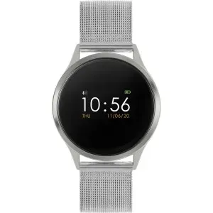 Γυναικείο Aνδρικό ρολόι Reflex Active Smartwatch RA04-3001 από ανοξείδωτο ατσάλι με μπρασελέ.