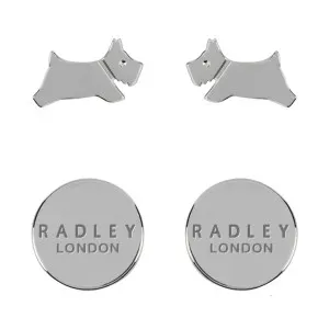 Γυναικεία σκουλαρίκια Radley London RYJ1209S από ανοξείδωτο ατσάλι.