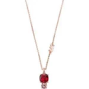 Γυναικείο κολιέ Michael Kors MKC1567BH791 Premium από ροζ επιχρυσωμένο ασήμι 925.