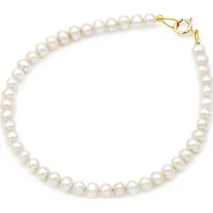 Βραχιόλι με μαργαριτάρια Fresh Water Pearl 3,5-4,0mm Κ14 110280 Pearls