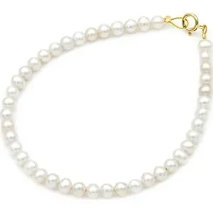 Βραχιόλι με μαργαριτάρια Fresh Water Pearl 4,0-4,5mm Κ14 110281 Pearls