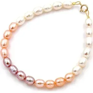 Βραχιόλι με μαργαριτάρια Fresh Water Pearl 5,5×7,0mm Κ14 111230 Pearls