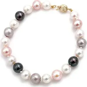 Βραχιόλι με μαργαριτάρια Fresh Water Pearl 8,0mm Κ14 111241 Pearls