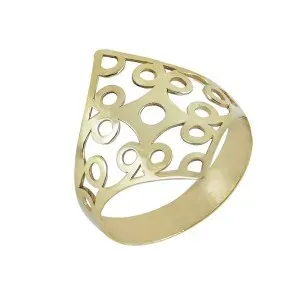 Χρυσό γυναίκειο δαχτυλίδι DA667
