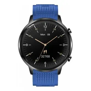 Ρολόι DAS.4 95022 Smartwatch SG20 με ψηφιακό καντράν και μπλε καουτσούκ λουράκι.