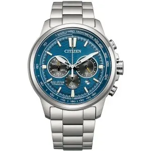 Ανδρικό ρολόι CITIZEN Promaster Sea Eco-Drive CA4570-88L με Μπρασελέ απο Τιτάνιο