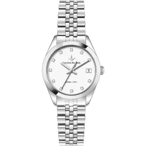 Γυναικείο ρολόι LUCIEN ROCHAT R0453114510 Madame από ανοξείδωτο ατσάλι με λευκό καντράν και ασημί μπρασελέ.