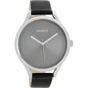 Ρολόι OOZOO C8634 Timepieces με Μαύρο Δερμάτινο Λουράκι