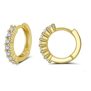 Σκουλαρίκια Jooliete SKAPE55K από ασήμι επιχρυσωμένο  925