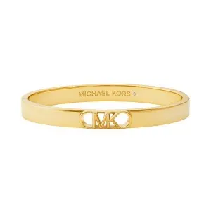 Γυναικείο βραχιόλι χειροπέδα Michael Kors MKJ828700710 MK Statement Link από επιχρυσωμένο ορείχαλκο.