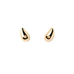 Γυναικεία σκουλαρίκια P D PAOLA AR01-800-U Essentials Drop από επιχρυσωμένο ασήμι 925.
