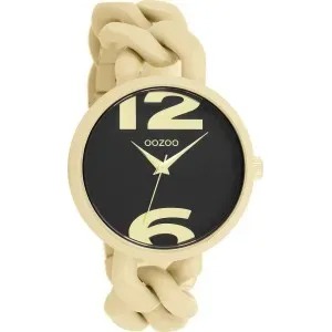 Γυναικείο ρολόι OOZOO C11266 Timepieces με μαύρο καντράν και μπρασελέ.