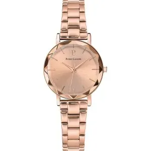 Γυνακείο ρολόι PIERRE LANNIER 012P958 Moultiples από ανοξείδωτο ατσάλι με ροζ χρυσό καντράν και μπρασελέ.