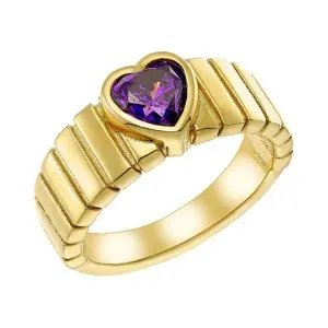Γυναικείο δαχτυλίδι VOGUE 20173511121 Inspiration από επιχρυσωμένο ασήμι 925 σε χρυσή επιμετάλλωση 18 καρατίων.