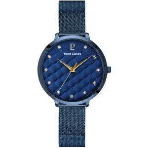 Γυνακείο ρολόι PIERRE LANNIER 030M869 Grace από ανοξείδωτο ατσάλι με μπλε καντράν και μπλε μπρασελέ.