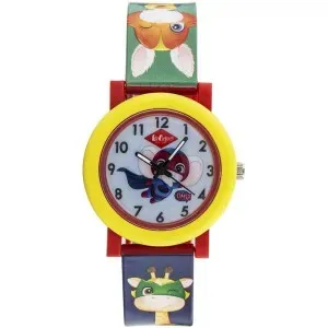 Παιδικό ρολόι LEE COOPER LC.K.2.869 με πολύχρωμο καντράν και πολύχρωμο καουτσούκ λουράκι.