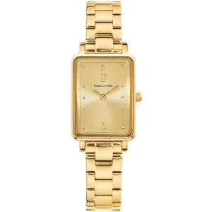 Γυναικείο ρολόι PIERRE LANNIER 052J542 Ariane από ανοξείδωτο ατσάλι με χρυσό καντράν και χρυσό μπρασελέ.