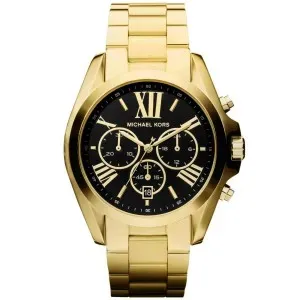 Ρολόι MICHAEL KORS MK5739 Bradshaw με Χρυσό Ατσάλινο Μπρασελέ και με Χρονογράφο