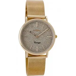 Ρολόι OOZOO C8839 Timepieces Vintage με Ροζ Χρυσό Μεταλλικό Μπρασελέ
