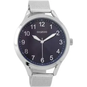 Ρολόι OOZOO C9118 Timepieces Ασημί Μεταλλικό Λουράκι