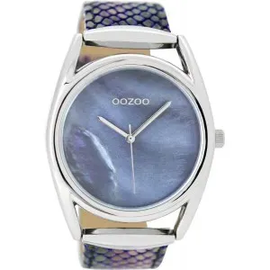 Ρολόι OOZOO C9167 Timepieces Rainbow Croco με Δερμάτινο Λουράκι