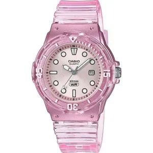 Γυναικείο ρολόι CASIO LRW-200HS-4EVEF Collection Pop Pink με ροζ καντράν κα ροζ λουράκι.