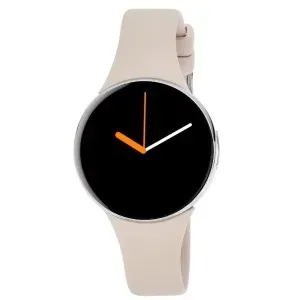 Ρολόι 3GUYS Smartwatch 3GW7054 με ψηφιακό καντράν και λευκό καουτσούκ λουράκι.