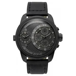 THORTON 9001112 Vidar Black Leather Chronograph