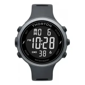 THORTON 9101302 Sigurd Black Rubber Strap