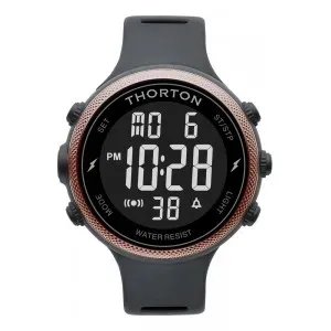 THORTON 9101305 Sigurd Black Rubber Strap