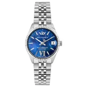 Γυναικείο ρολόι PHILIP WATCH R8253597655 Caribe Urban από ανοξείδωτο ατσάλι με μπλε καντράν και μπρασελέ.