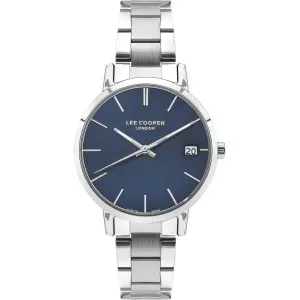 Γυναικείο ρολόι LEE COOPER LC07447.390 με μπλε καντράν και μπρασελέ.