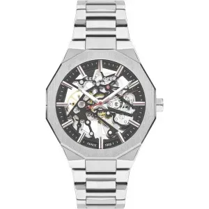 Ανδρικό ρολόι LEE COOPER LC07906.650 Automatic με skeleton καντράν και μπρασελέ.