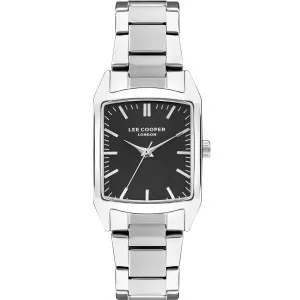 Γυναικείο ρολόι LEE COOPER LC07924.350 με μαύρο καντράν και μπρασελέ.