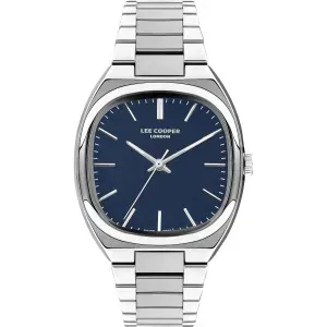 Γυναικείο ρολόι LEE COOPER LC07939.390 με μπλε καντράν και μπρασελέ.