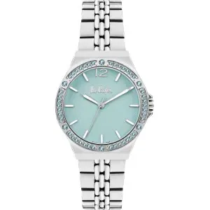 Γυναικείο ρολόι LEE COOPER LC07969.390 με γαλάζιο καντράν και μπρασελέ.