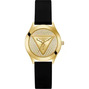 GUESS GLITZ PLAQUE GW0745L5 Γυναικείο Ρολόι Quartz Ακριβείας