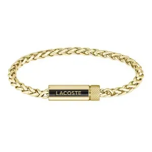 Ανδρικό βραχιόλι Lacoste 2040338 από ανοξείδωτο ατσάλι.