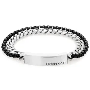 Βραχιόλι CALVIN KLEIN 35000566 από ανοξείδωτο ατσάλι.