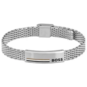 Ανδρικό βραχιόλι Hugo Boss 1580611 από ανοξείδωτο ατσάλι.