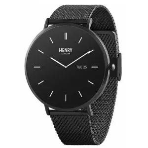 Ρολόι HENRY LONDON Smartwatch HLS65-0004 με ψηφιακό καντράν και μπρασελέ