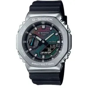 Ανδρικό Ρολόι CASIO G-Shock Chronograph GM-2100RW-1AER με μαύρο καουτσούκ λουράκι.