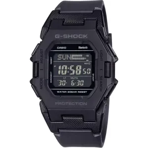 Ανδρικό ρολόι CASIO G-SHOCK GD-B500-1ER με ψηφιακό καντράν και μαύρο καουτσούκ λουράκι.