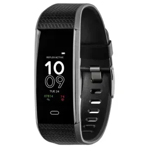 Ρολόι Reflex Active RA35-2211 Smartwatch με μαύρο καουτσούκ λουράκι.