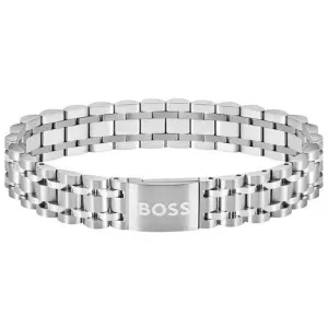 Ανδρικό βραχιόλι Hugo Boss 1580644 από ανοξείδωτο ατσάλι.