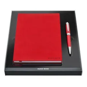 Σετ Σημειωματάριο Α5 & Στυλό HUGO BOSS Ballpoint HPBH121PL