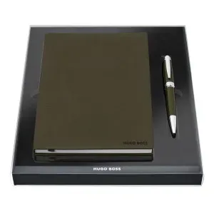 Σετ Σημειωματάριο Α5 & Στυλό HUGO BOSS Ballpoint HPBH121TL